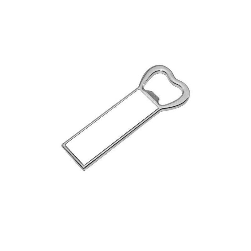 Décapsuleur rectangulaire à sublimer.