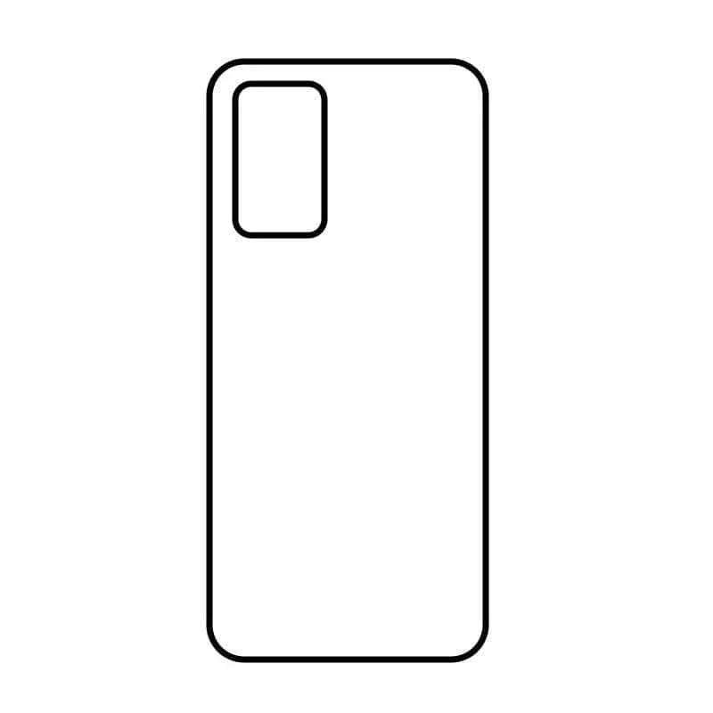Coque-sublimation.fr Coque Sublimable Oppo A76 / Noir Coque Sublimation pour Oppo Coque Sublimation pour Oppo