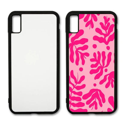 Coque-sublimation.fr Coque Sublimable iPhone XS Max Coque Sublimation iPhone Apple - Contour noir Coque Sublimation iPhone Apple - Contour silicone noir