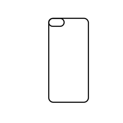 Coque sublimation 2D TPU pour Apple iPhone 15 Pro Max, 15 Pro, 15 Plus, 14, 13, 12, 11, XS, XR, X, SE, 8, 7, 6, 5, 4. La plaque arrière en aluminium dédiée à la sublimation permet la personnalisation de la coque.