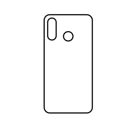 Coque-sublimation.fr Coque Sublimable Huawei P30 Lite Coque Sublimation Huawei P - Contour noir Coque Sublimation Huawei P - Contour noir