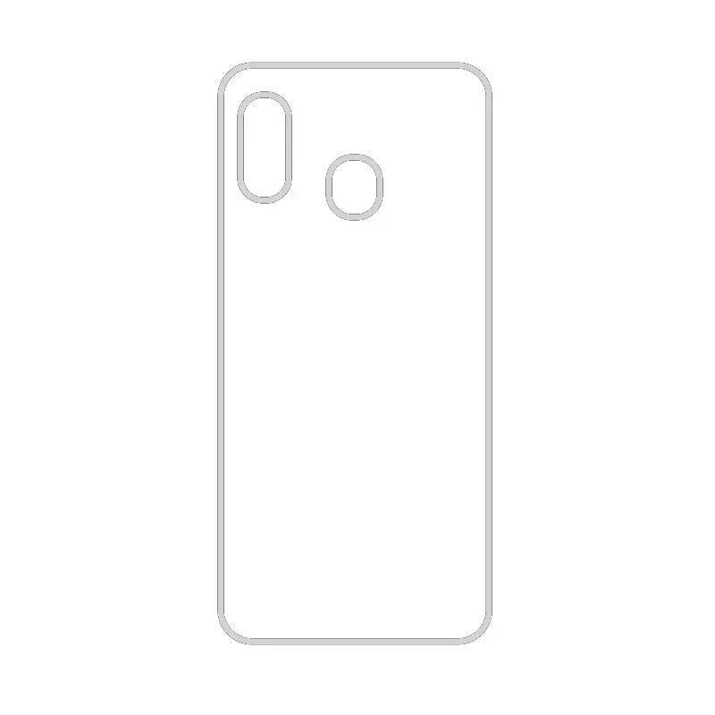 Coque-sublimation.fr Coque Sublimable Samsung Galaxy A40 Coque Sublimation Samsung Galaxy A - Contour transparent Coque Sublimation Samsung Galaxy A - Contour transparent