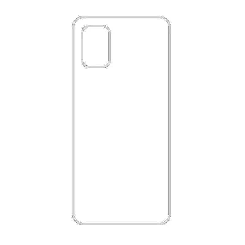 Coque-sublimation.fr Coque Sublimable Samsung Galaxy A60 Coque Sublimation Samsung Galaxy A - Contour transparent Coque Sublimation Samsung Galaxy A - Contour transparent