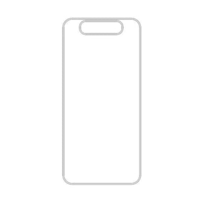 Coque-sublimation.fr Coque Sublimable Samsung Galaxy A80 Coque Sublimation Samsung Galaxy A - Contour transparent Coque Sublimation Samsung Galaxy A - Contour transparent