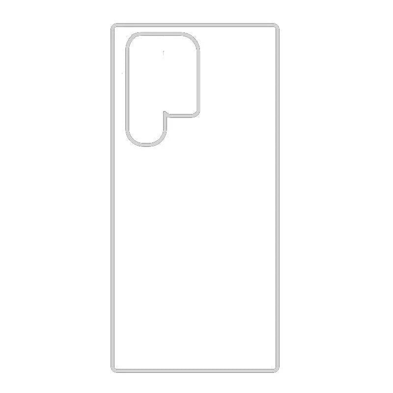 Coque-sublimation.fr Coque Sublimable Samsung Galaxy S23 Ultra Coque Sublimation Samsung Galaxy S - Contour transparent Coque Sublimation Samsung Galaxy S - Contour transparent
