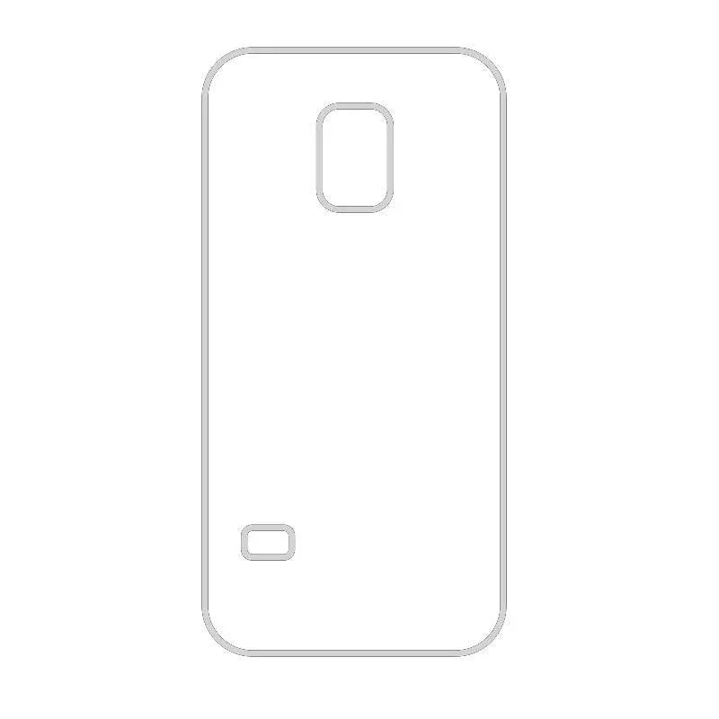 Coque-sublimation.fr Coque Sublimable Samsung Galaxy S5 Mini Coque Sublimation Samsung Galaxy S - Contour transparent Coque Sublimation Samsung Galaxy S - Contour transparent