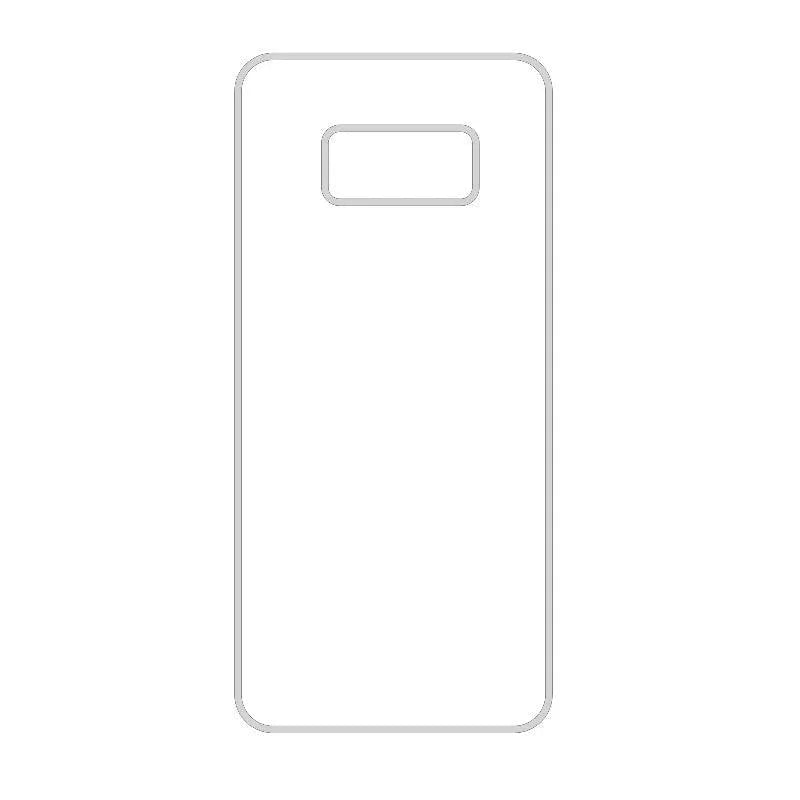 Coque-sublimation.fr Coque Sublimable Samsung Galaxy S8 Coque Sublimation Samsung Galaxy S - Contour transparent Coque Sublimation Samsung Galaxy S - Contour transparent