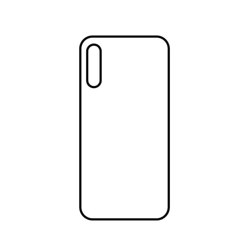 Coque sublimation 2D TPU pour Huawei Y9 Prime, Y9 Y7 Pro, Y7, Y6, Y5. La plaque arrière en aluminium dédiée à la sublimation permet la personnalisation de la coque.