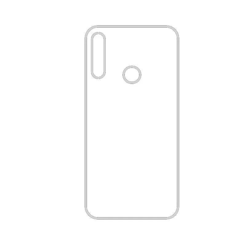 Coque-sublimation.fr Coque Sublimable Huawei Y7 2019 Coque Sublimation Huawei Y - Contour transparent Coque Sublimation Huawei Y - Contour transparent