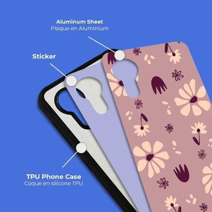 Coque-sublimation.fr Coque Sublimable Coque Sublimation Samsung Galaxy XCover - Contour noir Coque Sublimation Samsung Galaxy XCover - Contour noir
