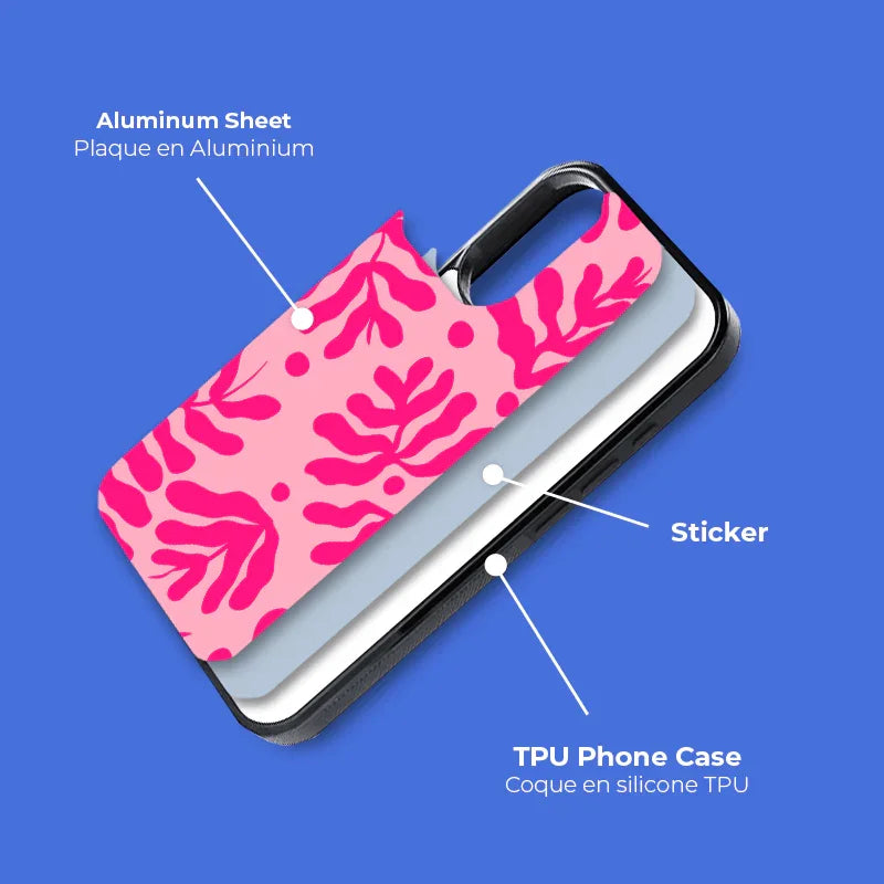 Coque-sublimation.fr Coque Sublimable Coque Sublimation iPhone Apple - Contour noir Coque Sublimation iPhone Apple - Contour silicone noir
