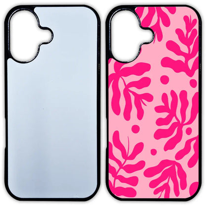 Coque-sublimation.fr Coque Sublimable Iphone 17 Coque Sublimation iPhone Apple - Contour noir Coque Sublimation iPhone Apple - Contour silicone noir