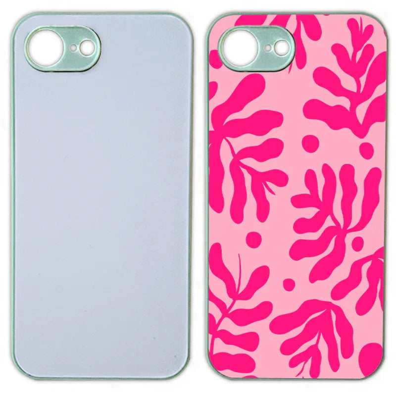 Coque sublimation Coque Sublimable iPhone 16e / Vert clair Coque Sublimation iPhone de couleur - Apple Coque Sublimation iPhone Apple de couleurs : Noir Transparente Blanche Rose  ou Verte 