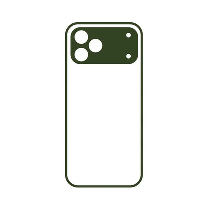 Coque sublimation Coque Sublimable iPhone 17 Pro / Vert Coque Sublimation iPhone de couleur - Apple Coque Sublimation iPhone Apple de couleurs : Noir Transparente Blanche Rose  ou Verte 