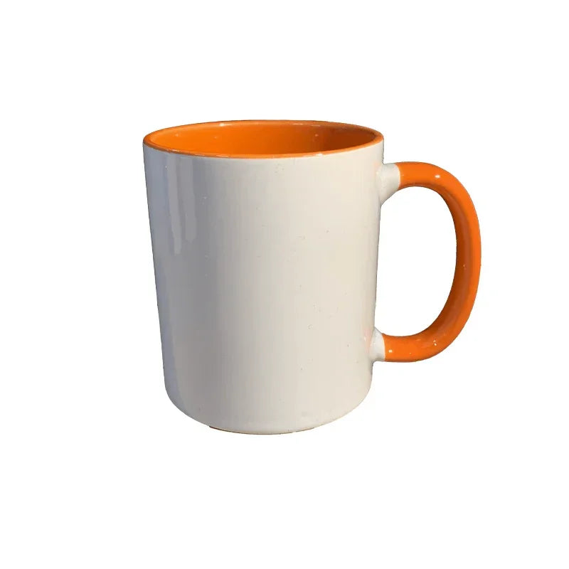 Coque sublimation Mug Mug bicolores en céramique Mug sublimation bicolores avce boîte de transport
